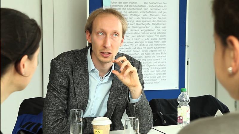 Impression aus dem Präsentationsworkshop 1